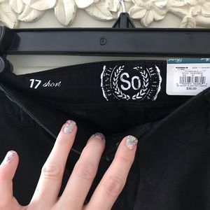 SO Pants - SO Kohl’s black bootcut pants 17 short juniors SO Pants - SO Kohl’s black bootcut pants 17 short juniors